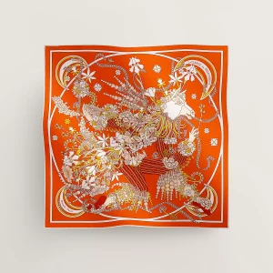 Carré Hermès orange